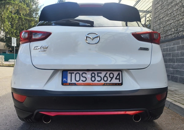 Mazda CX-3 cena 66900 przebieg: 169000, rok produkcji 2016 z Gołańcz małe 742